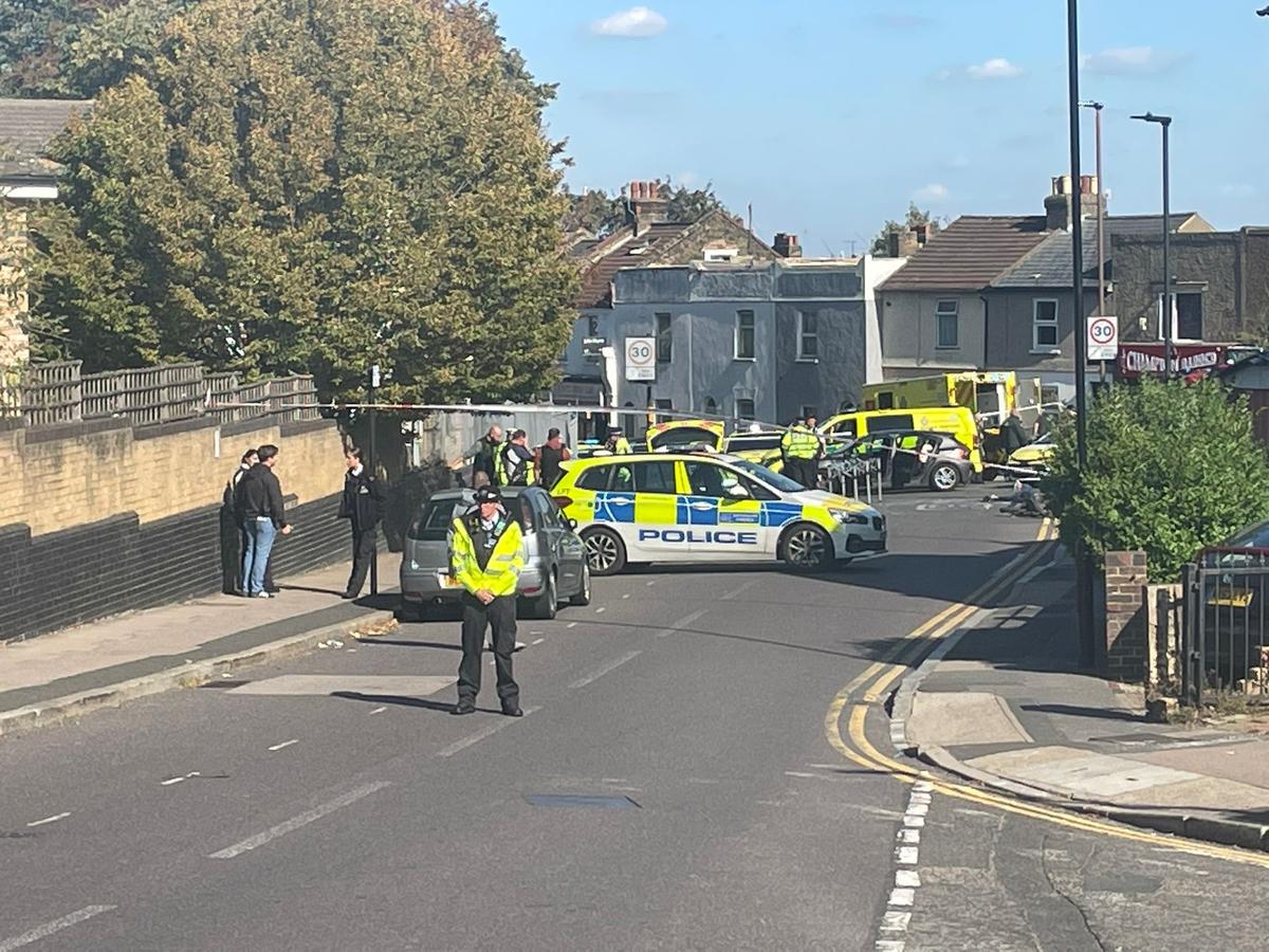 Young motorcyclist killed in horror crash on south London road