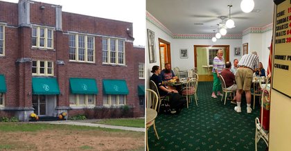 This Historic Schoolhouse In Michigan Was Turned Into A Lunchroom Locals Treat Like A Weekly Ritual