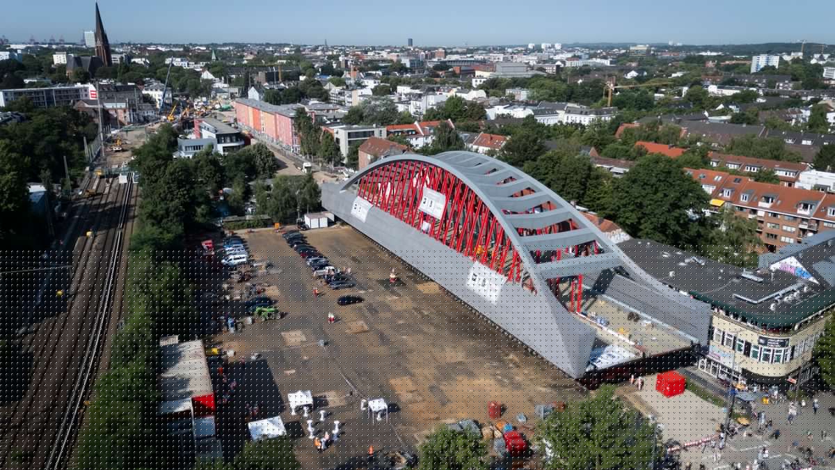 Hamburg: Sternbrücke muss Weitertransport unterbrechen