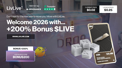 200% Bonus Alert: LivLive Presale Beats XRP and Cardano as the Best 100x Crypto in 2026