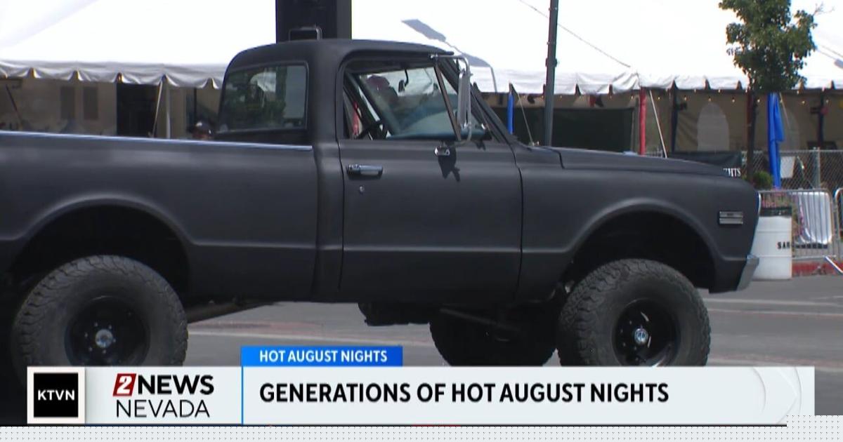 Hot August Nights passes love of classic cars from generation to generation