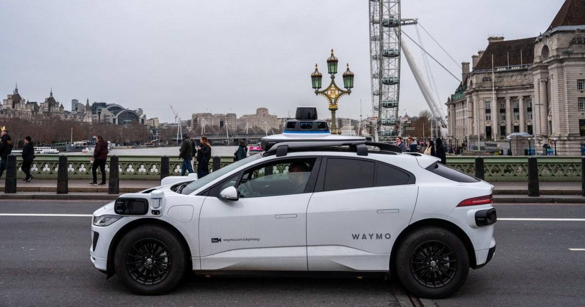 Waymo reveals when Londoners can use its robotaxis