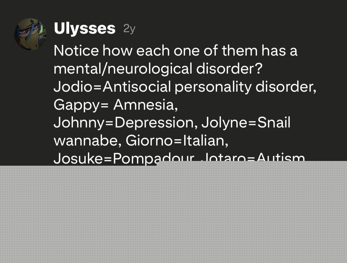 JoJo's Bizarre Adventure - I love this comment dawg | /r/ShitPostCrusaders/