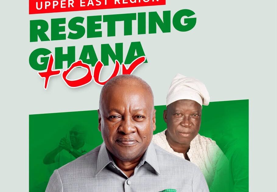 President Mahama takes ‘Resetting Ghana Tour’ to Upper East Region