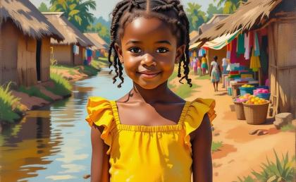 The Little Girl Who Cried African Proverb Folktale