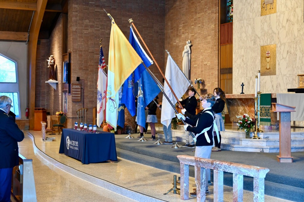 Mater Dei annual Veterans Day prayer service honors those who served