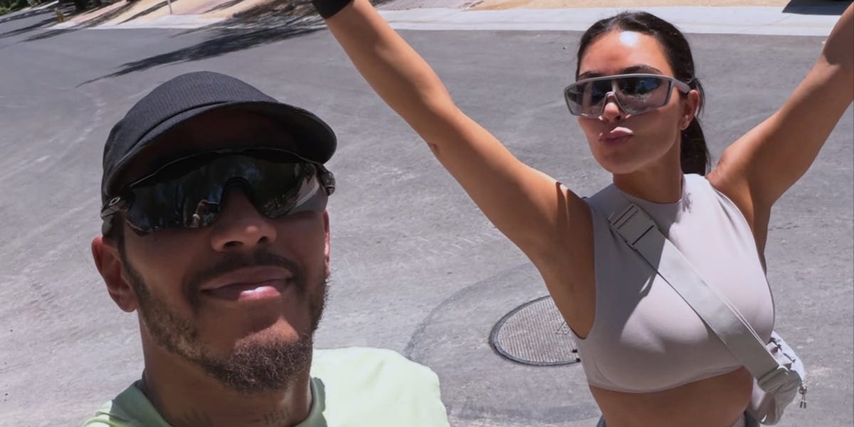 Lewis Hamilton Drops a Fresh Batch of Kim Kardashian Photos