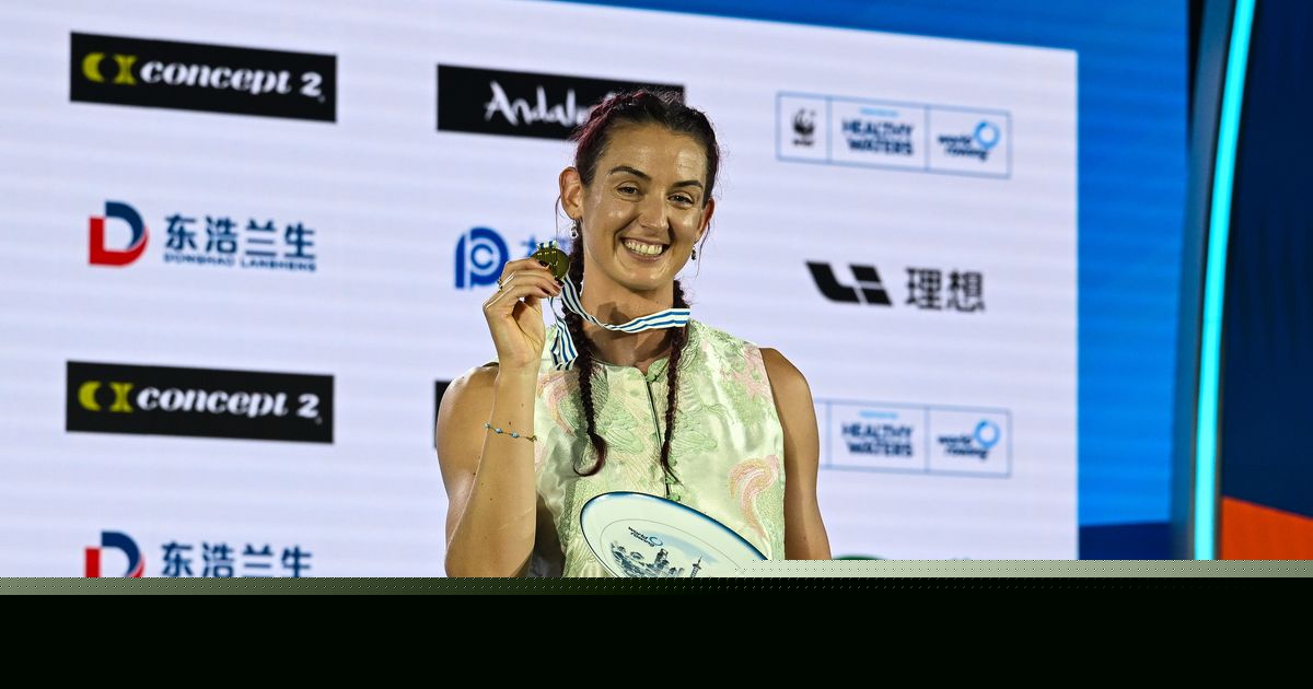 Irish star 'lost for words' after winning gold medal at World Rowing Championships