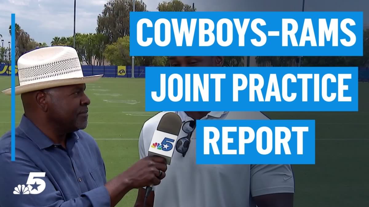 Former Cowboy talks offensive struggles, defensive standouts at joint practice with LA Rams