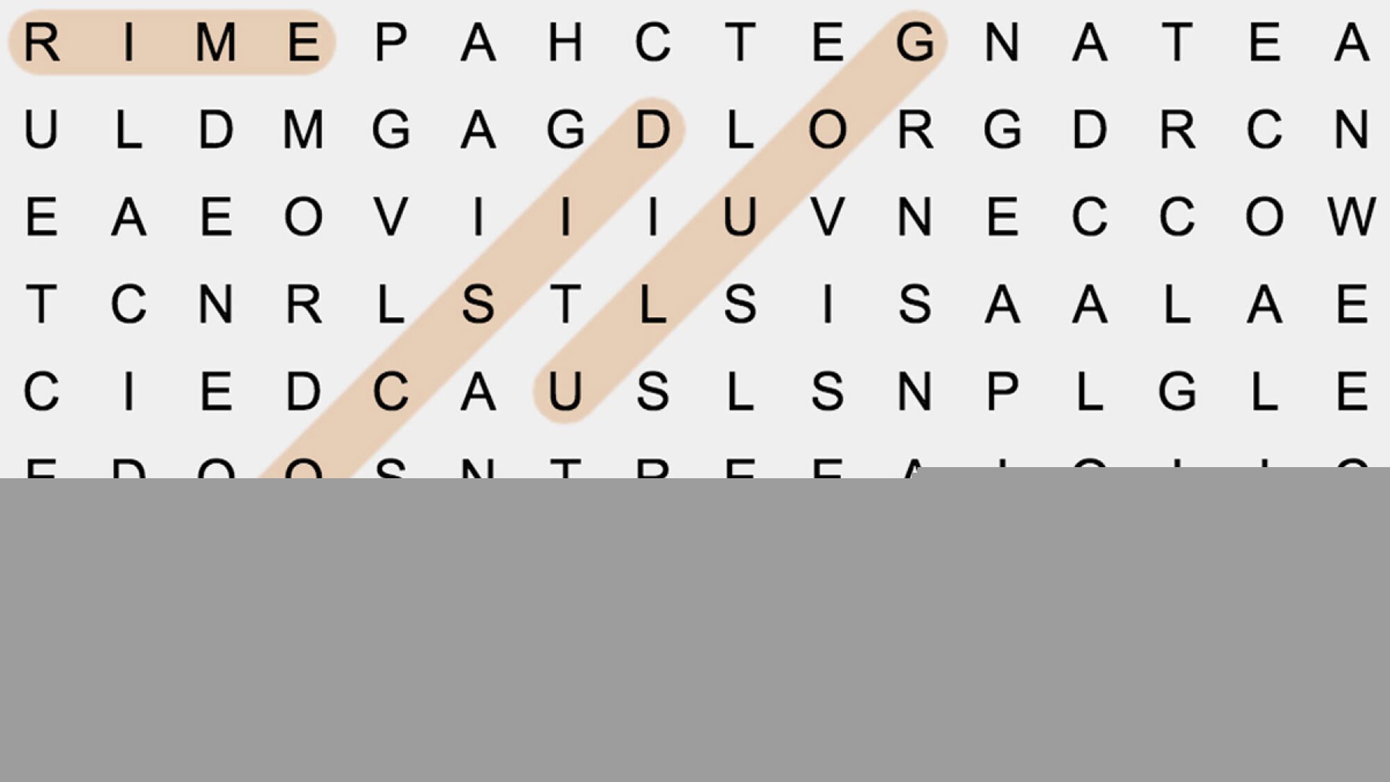 Mots mélangés gratuits - 3 août 2026 Grille n°3