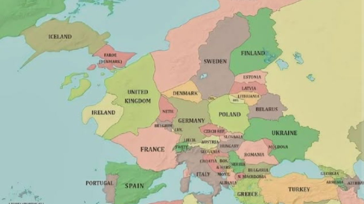 Nova karta Evrope šokirala sve: Evo kako bi izgledao Balkan da se nivo mora spusti za 1.000 metara, ove zemlje se najviše menjaju