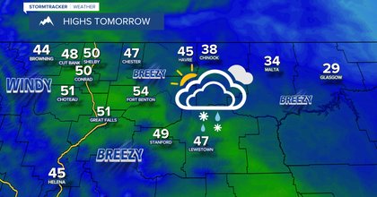 Increasing wind with some rain, freezing rain, and snow showers to end the week