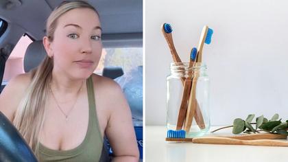 ‘This dude lives alone’: Woman spots toothbrushes labeled with girls’ names in date’s bathroom. Then he explains—and viewers call it the ultimate green flag