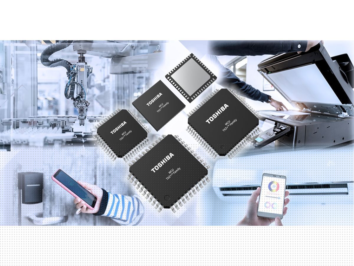Toshiba Starts Shipping Engineering Samples of TXZ+™ Family Entry‑Class M4V Group, Standard Microcontrollers with Arm® Cortex®‑M4 Core for System Control Applications