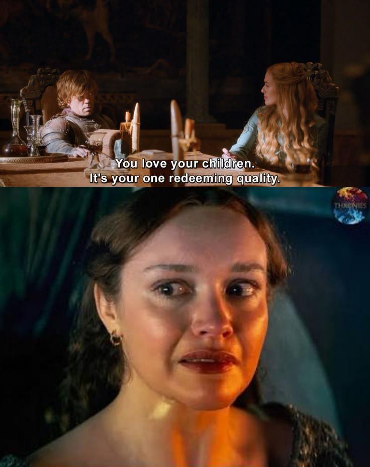 /r/freefolk - Too bad Alicent doesn't even have that | /r/FreeFolk