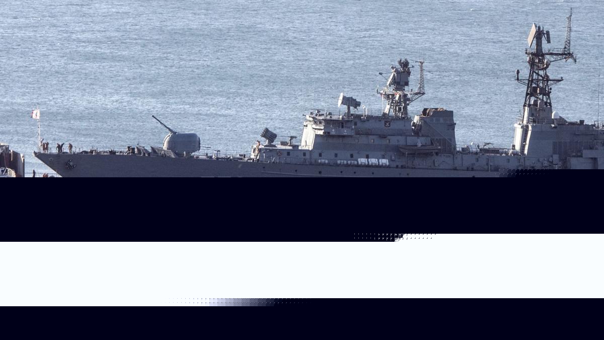Russian warship carried out firing exercise off Plymouth coast