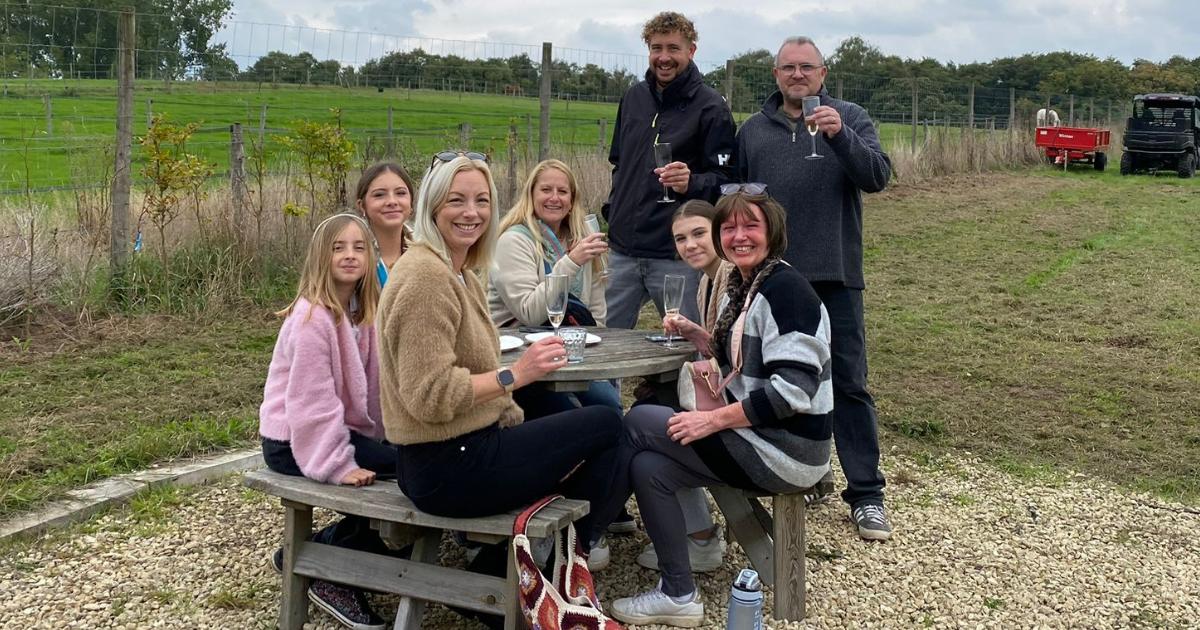 Vineyard welcomes more than 140 locals to open day and raises hundreds for charity