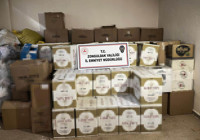 134 Bin Dolu, 570 Bin Kaçak Makaron Ele Geçirildi