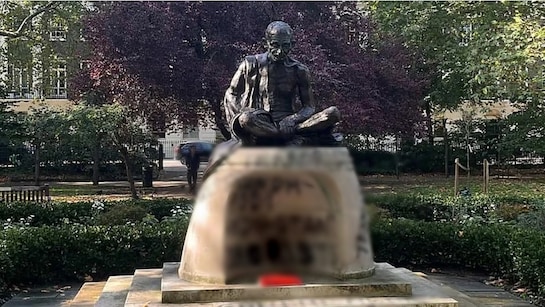 India Condemns Vandalism of Mahatma Gandhi Statue in London’s Tavistock Square