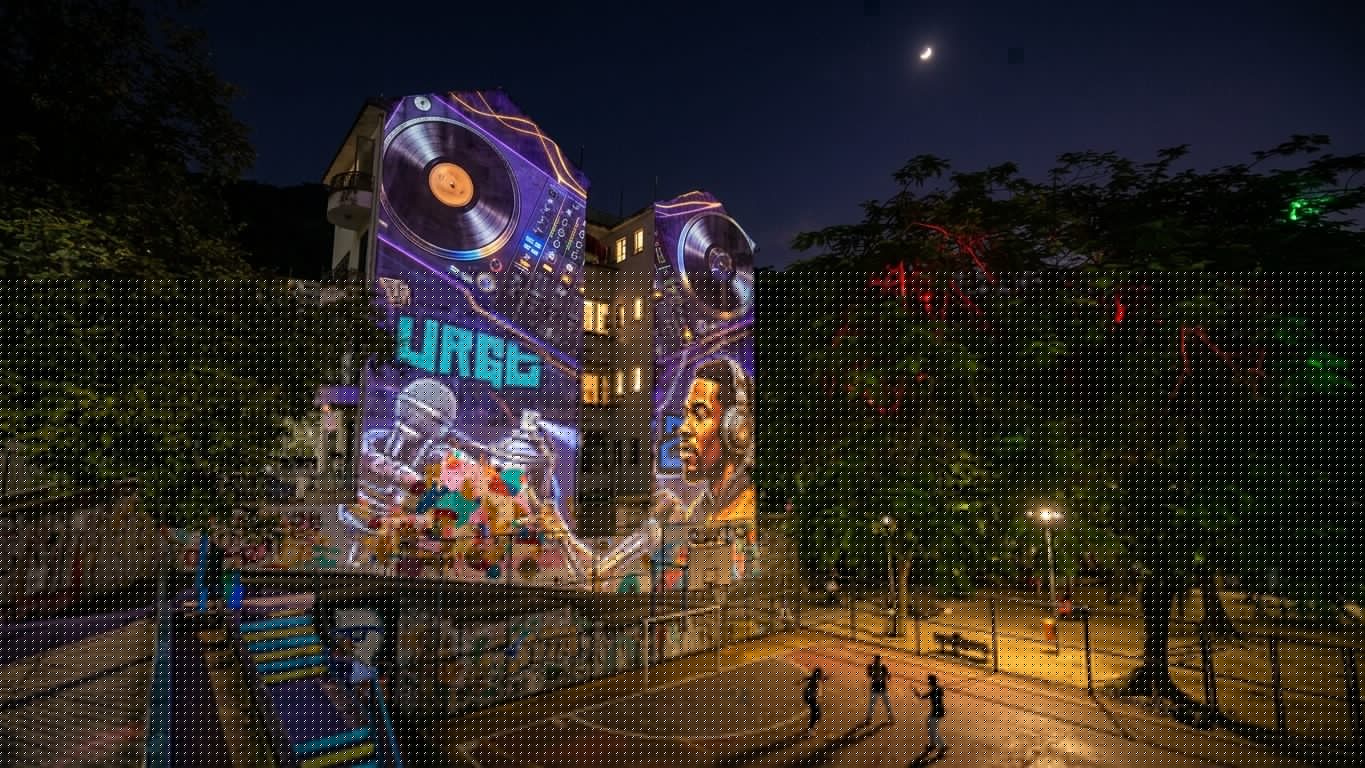 Santa Teresa ganha projeção visual gigante para festival