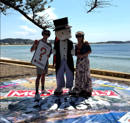Central Coast Monopoly puts Star 104.5 in the game