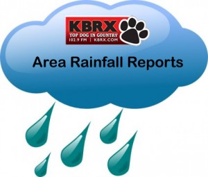 KBRX Area Rainfall Reports, Tuesday, August 4, 2026