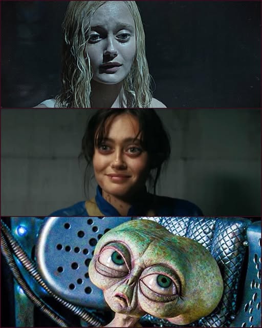 Ella Purnell's Eyes - Ella Purnell MIB Alien Comparison