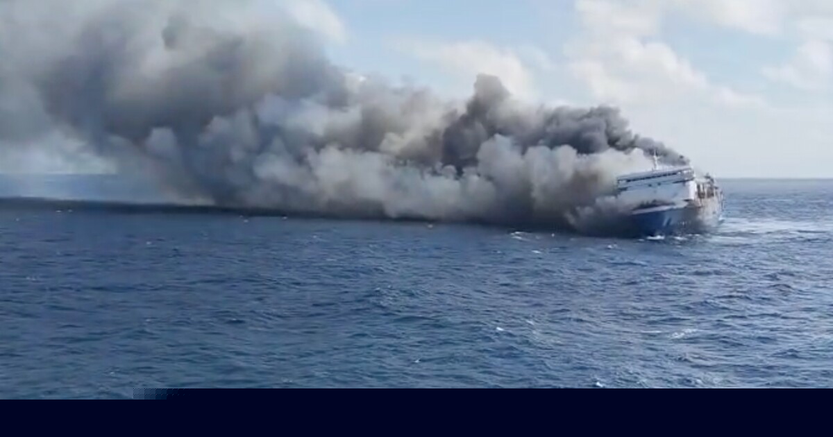 A blaze on an Indonesian passenger ferry leaves at least 5 dead and dozens missing