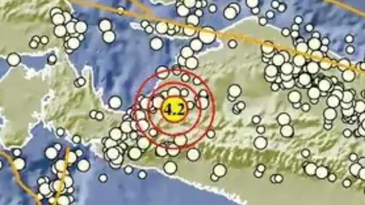 Gempa Darat Magnitudo 4,2 Getarkan Paniai Papua
