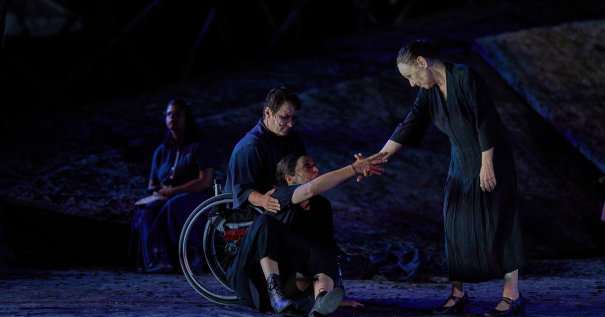 As the world rediscovers 'The Odyssey,' disabled actors in Greece explore the pain of war