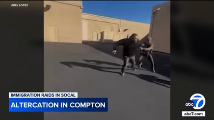 Federal agents tackled, used Taser on man in Compton, witness says