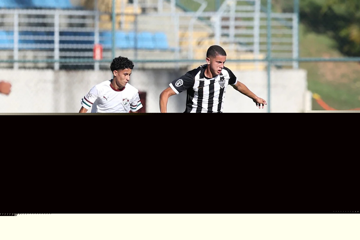 Galo halt leaders Fluminense in the U17 Brasileirão