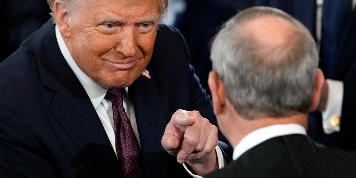 Instant backlash as 'desperate' Trump ignores reality of Supreme Court losses