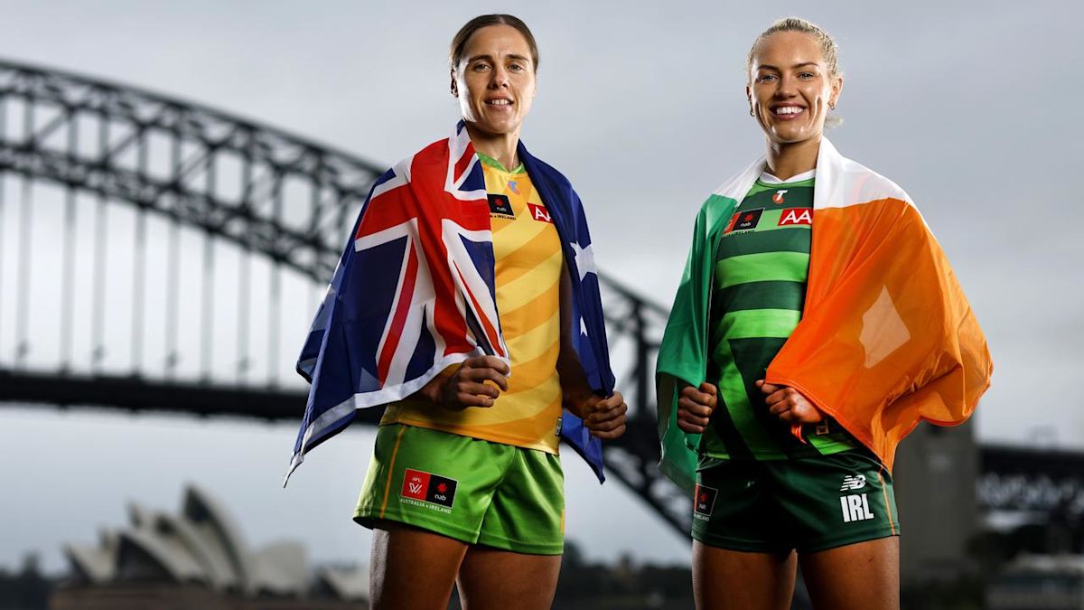 'Huge' international clash for Irish who call AFLW home