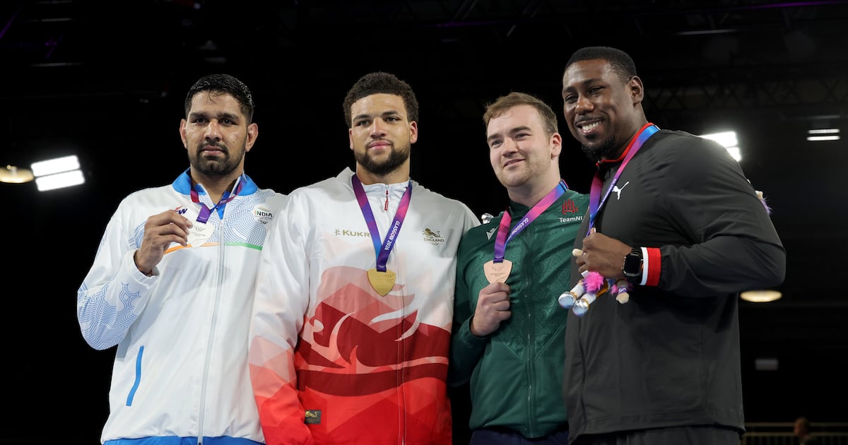“I said to her ‘God willing, I’m going to be putting a medal here’”: Willie John McCartan happy to do mum proud in Glasgow