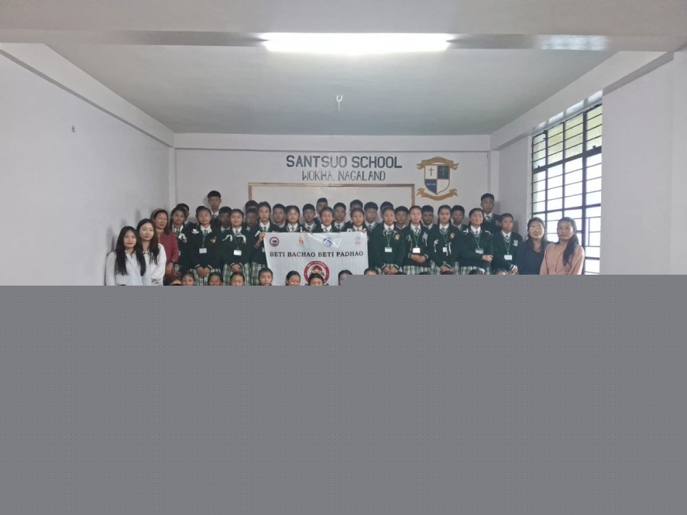 Santsuo School students sensitised on  online scams, human trafficking risks
