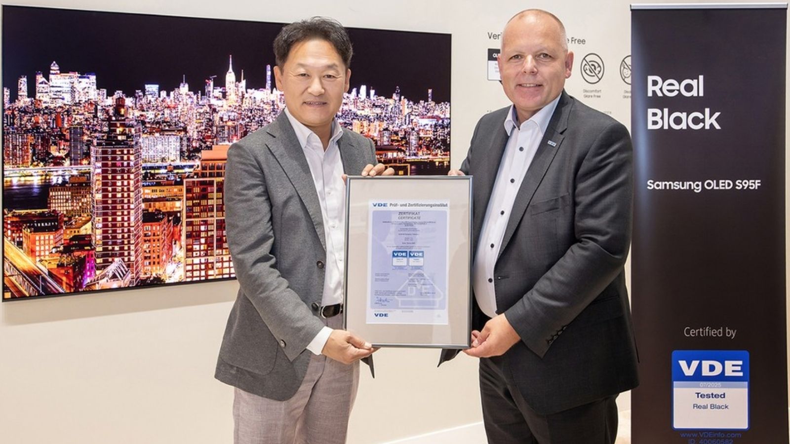 Samsung TV OLED 2025: arriva la certificazione Real Black di VDE