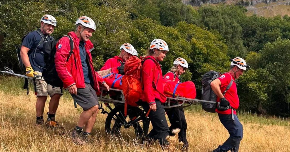 Walker taken to hospital after slipping on Offa’s Dyke Path in Denbighshire