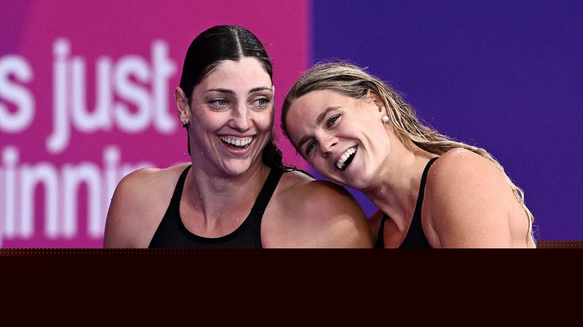 Australian swimmer Meg Harris joins Comm Games elite with amazing gold medal haul