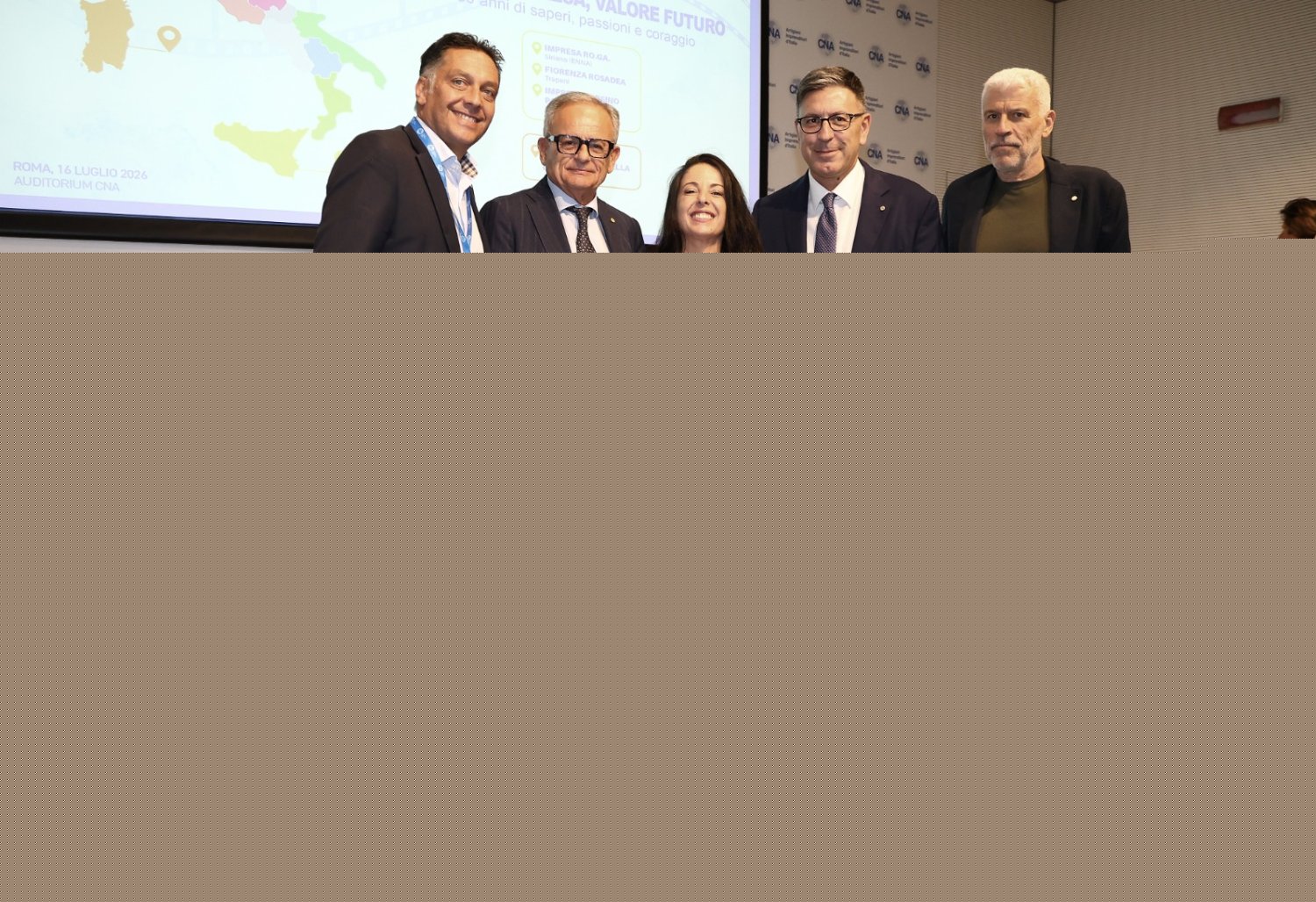 Da Trapani a Roma, "Rosso Corallo" tra le eccellenze degli 80 anni della CNA