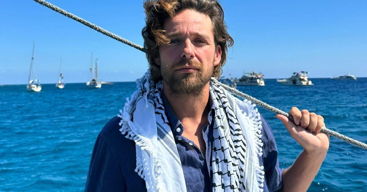 Man sacrifices place in global flotilla to Gaza after ship's engine failure