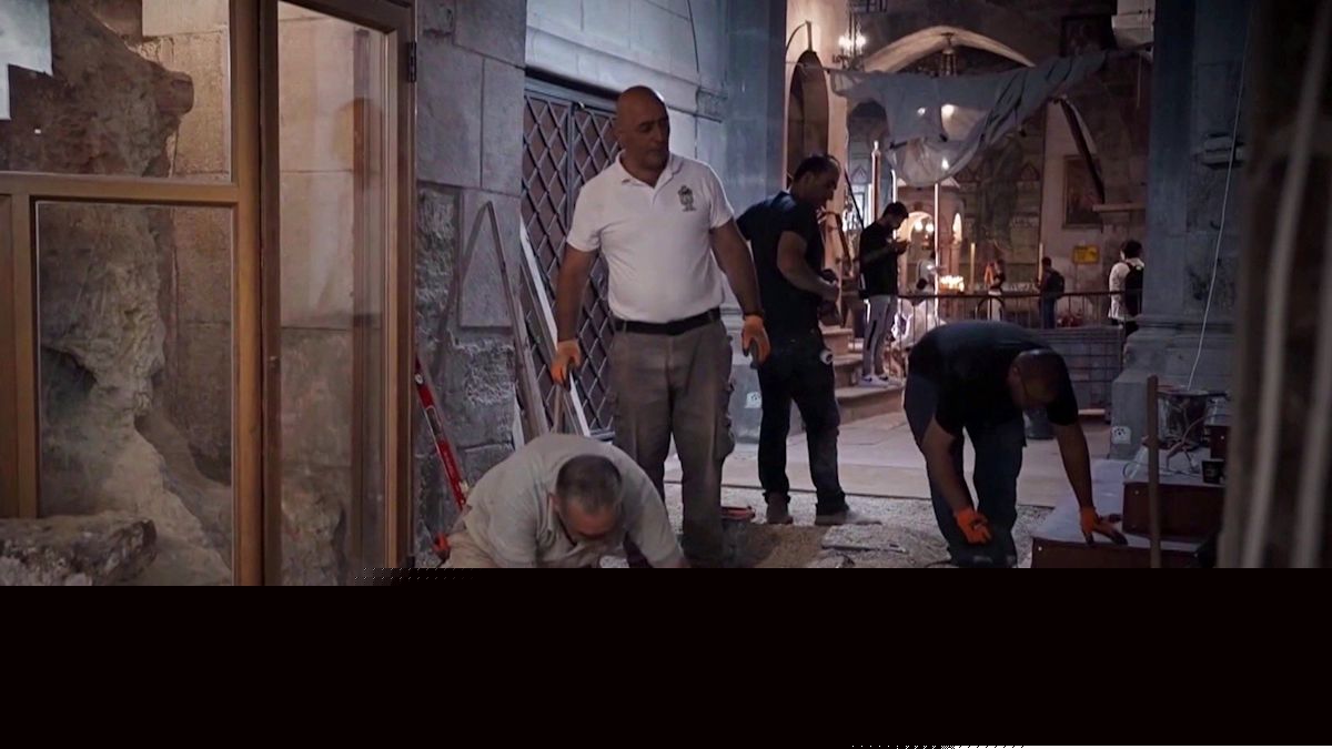 Inside New Findings at Church of the Holy Sepulchre in Jerusalem