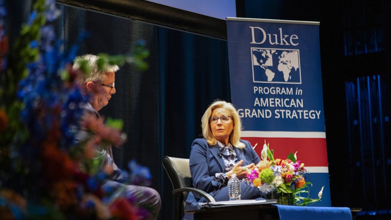 Peter Feaver: Former Congresswoman Liz Cheney Said She Will Vote for Kamala Harris at Duke Event