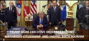 Trump signs new orders targeting birthright citizenship