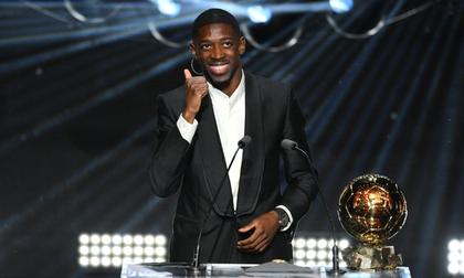 Ousmane Dembele Credits Former Clubs, Mentors After Ballon d’Or Triumph In Paris