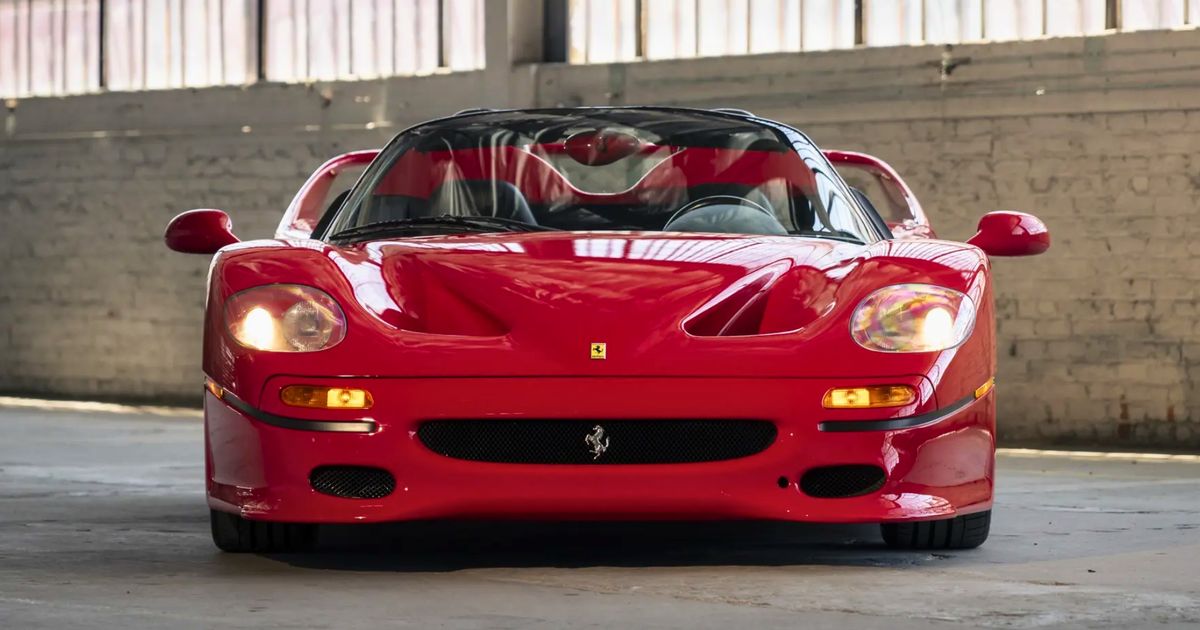 Mike Tyson's $13 Million Ferrari F50 Is Heading To Auction Without Reserve