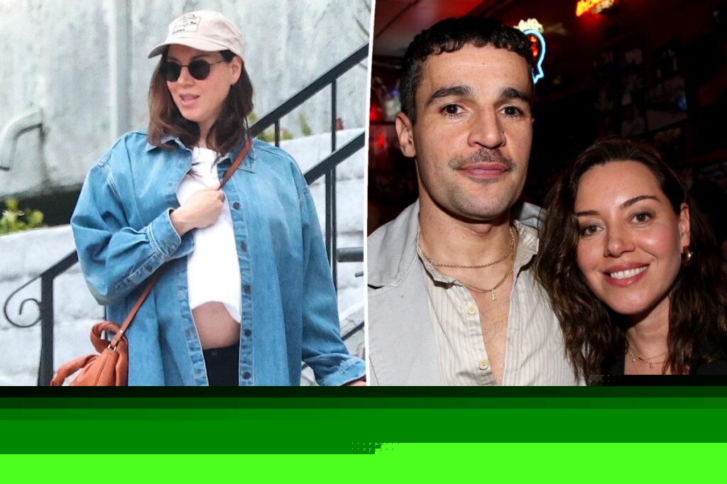 Aubrey Plaza gives birth to first baby with Christopher Abbott