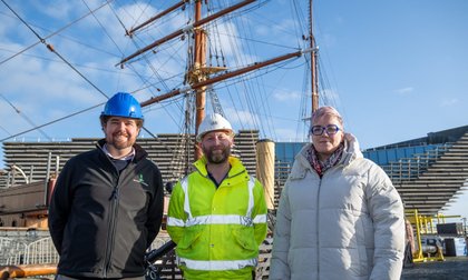 Inside Dundee’s RRS Discovery as £2m second phase of major conservation works begins