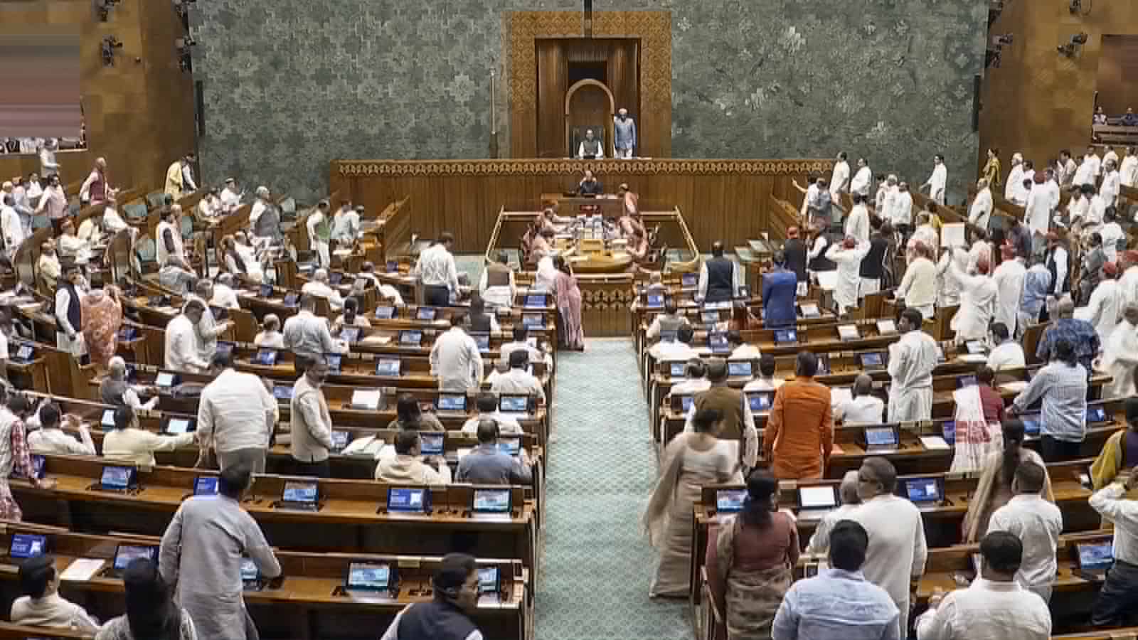 Lok Sabha passes two more Bills without debate as logjam continues