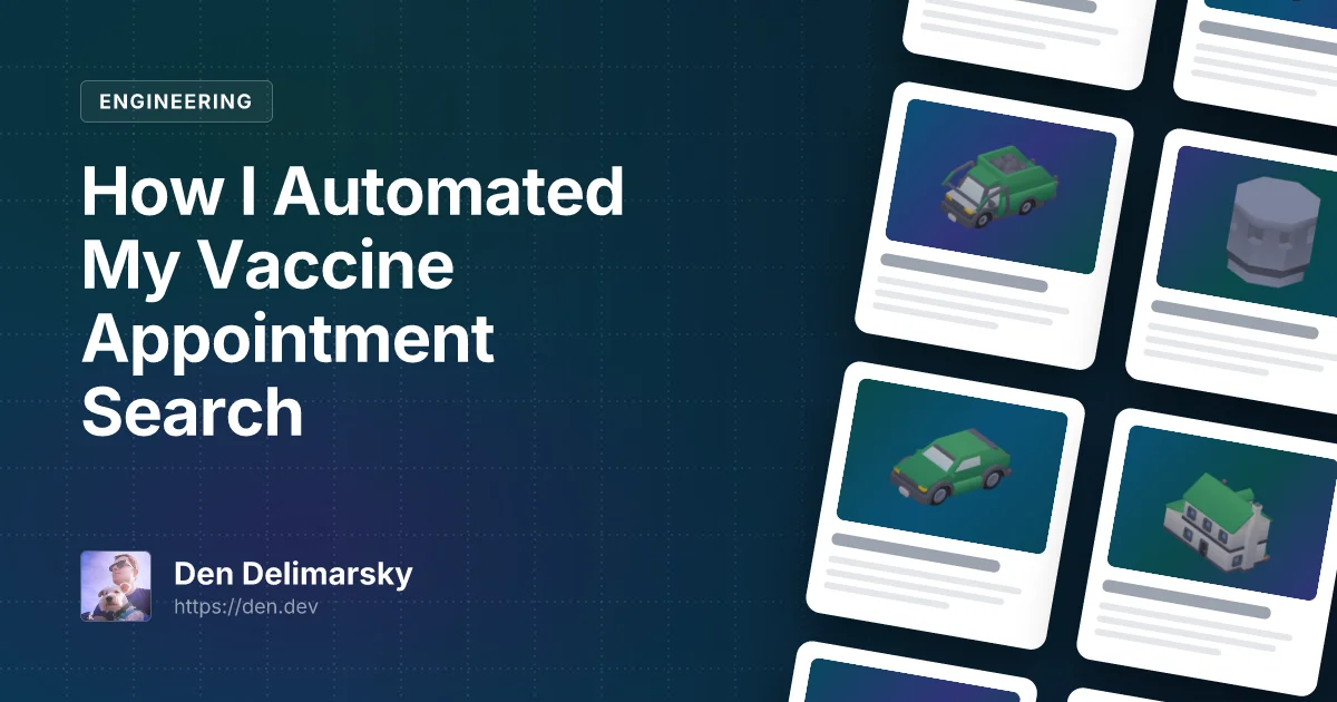How I Automated My Vaccine Appointment Search